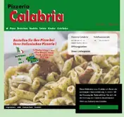 Kleine Seitenvorschau von pizzeriacalabria-vlotho.de