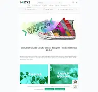 Kleine Seitenvorschau von inkicks.de