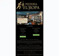 Kleine Seitenvorschau von pizzeria-europabar.de