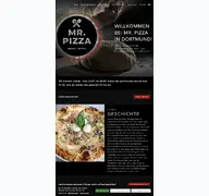 Kleine Seitenvorschau von pizzeria-mrpizza.de