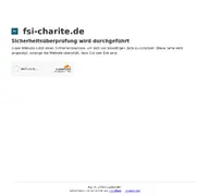 Kleine Seitenvorschau von fsi-charite.de