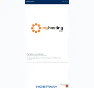 Kleine Seitenvorschau von myhosting.com