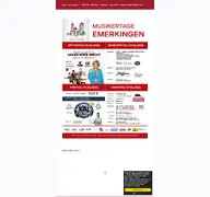Kleine Seitenvorschau von musikertage-emerkingen.de