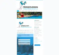 Kleine Seitenvorschau von freibadverein-wiedenbrueck.de