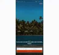 Kleine Seitenvorschau von nanabeach.resorthotel.de