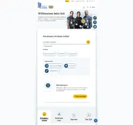 Kleine Seitenvorschau von zoll.de