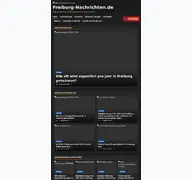 Kleine Seitenvorschau von freiburg-nachrichten.de