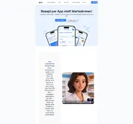 Kleine Seitenvorschau von mya-app.de