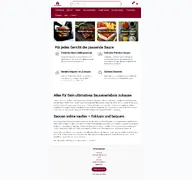 Kleine Seitenvorschau von saucenheld.de