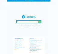 Kleine Seitenvorschau von lumendatabase.org