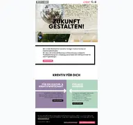 Kleine Seitenvorschau von krehtiv.de