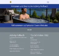 Kleine Seitenvorschau von event.activity-fellbach.de