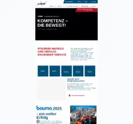 Kleine Seitenvorschau von ubauma.de