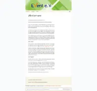 Kleine Seitenvorschau von event-ev.de