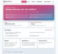 Kleine Seitenvorschau von support.berrybase.de