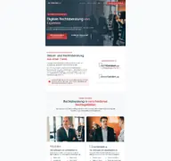 Kleine Seitenvorschau von rechtberaten.de