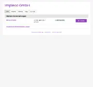 Kleine Seitenvorschau von event.impleco.de