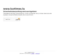 Kleine Seitenvorschau von luxtimes.lu