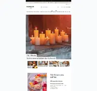 Kleine Seitenvorschau von hongler-kerzen.ch