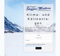 Kleine Seitenvorschau von mattern-kaelte-klimatechnik.de