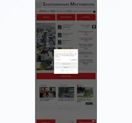 Kleine Seitenvorschau von mattighofen.at
