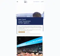 Kleine Seitenvorschau von eventrent.de