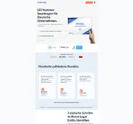Kleine Seitenvorschau von register-lei.de