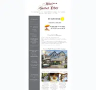Kleine Seitenvorschau von gasthof-erber.de