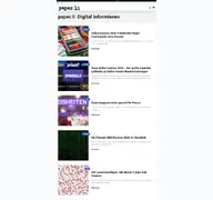 Kleine Seitenvorschau von paper.li