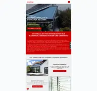 Kleine Seitenvorschau von metam.de