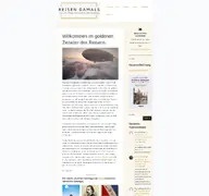 Kleine Seitenvorschau von reisen-damals.de