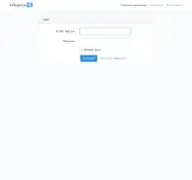Kleine Seitenvorschau von platform.influenceme.de