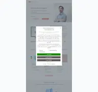 Kleine Seitenvorschau von mh-software.de