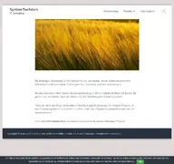 Kleine Seitenvorschau von systemtechnics.de