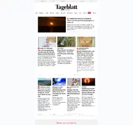 Kleine Seitenvorschau von tageblatt.lu