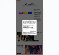 Kleine Seitenvorschau von rtl.com