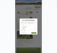 Kleine Seitenvorschau von jagdhotel-ostsee.de