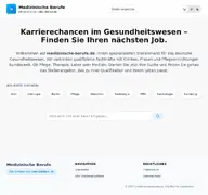 Kleine Seitenvorschau von krankenhaus-stellenboerse.de