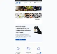 Kleine Seitenvorschau von jah-gmbh.de