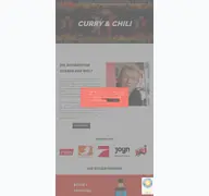 Kleine Seitenvorschau von curry-chili.de