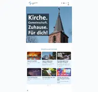 Kleine Seitenvorschau von ev-kirche-haan.de