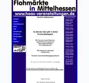 Kleine Seitenvorschau von haas-veranstaltungen.de