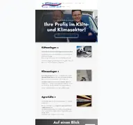 Kleine Seitenvorschau von donaukaelte.de