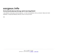 Kleine Seitenvorschau von uscgaux.info