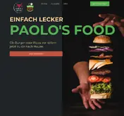 Kleine Seitenvorschau von paolos-food.de
