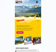 Kleine Seitenvorschau von paragliding-interlaken.ch