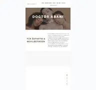Kleine Seitenvorschau von dr-abani.de