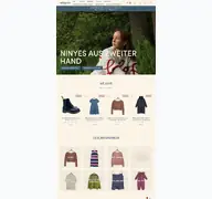 Kleine Seitenvorschau von ninyes.de
