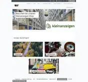 Kleine Seitenvorschau von posten-portal.de