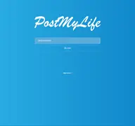 Kleine Seitenvorschau von postmylife.de